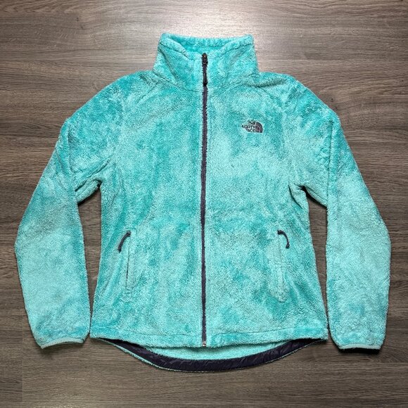 The North Face Women's Osito Full Zip Fleece Jacket - Light Blue - Picture 1 of 7
